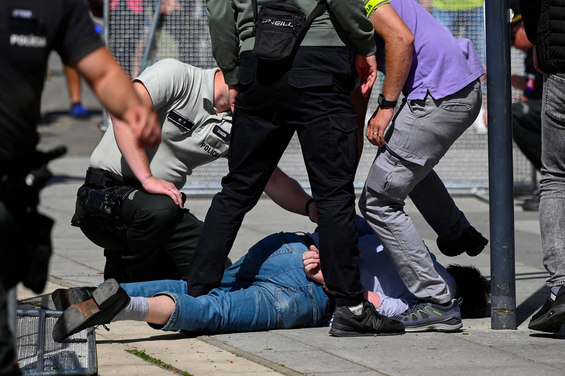 Shooting incident of Slovak PM Robert Fico after Slovak government meeting in Handlova