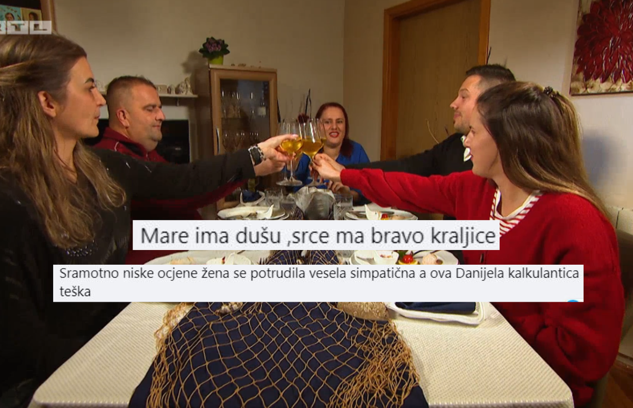 Gledatelji oduševljeni Marelom, a Danijelino ponašanje nije im se svidjelo: 'Podmukla je...'
