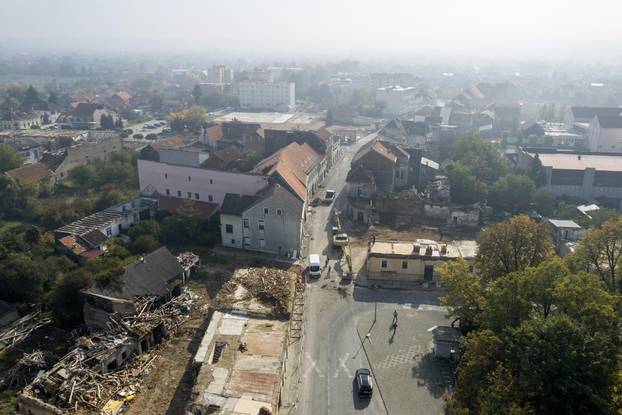 Nevjerojatne slike: Pogled iz zraka na razrušenu Petrinju
