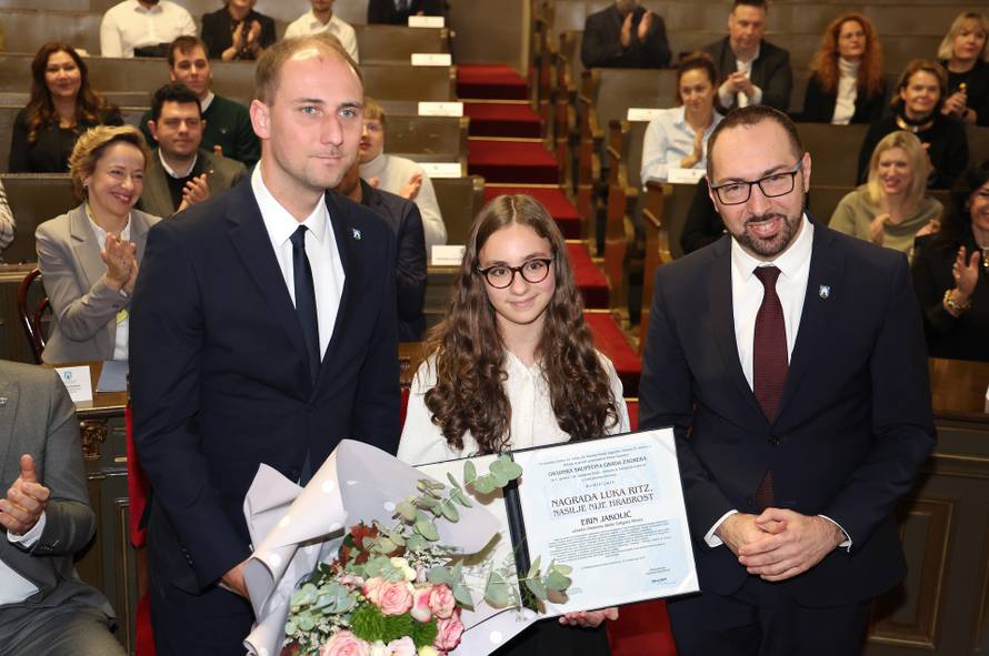 Zagreb: Dodjela nagrade Luka Ritz "Nasilje nije hrabrost" 