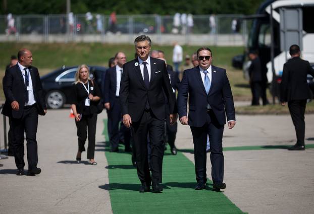 Andrej Plenković na obilježavanju 30. godišnjice genocida u Srebrenici