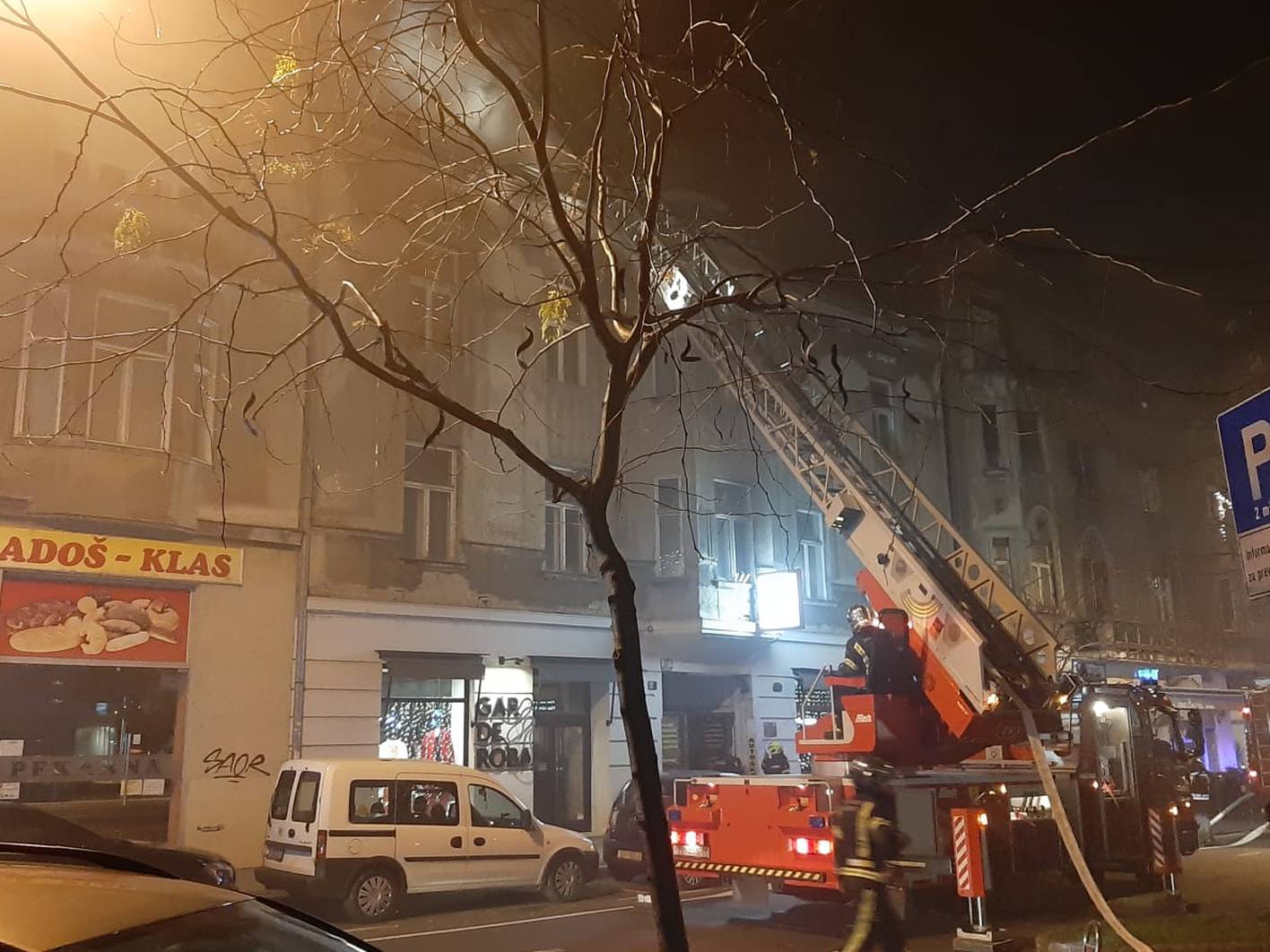Vatrogasci ugasili požar: Nitko nije ozlijeđen, uzrok je grijalica