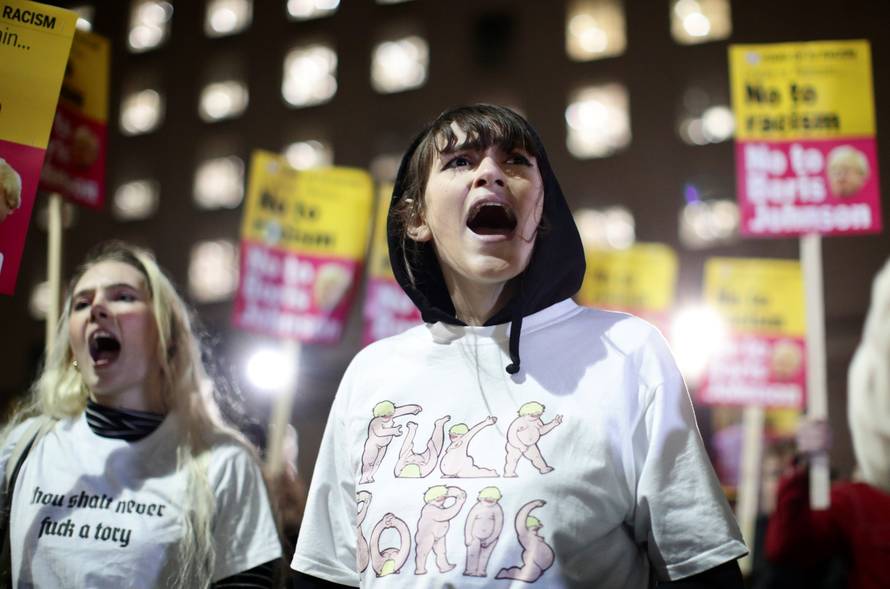Bijes zbog izbora u Londonu: Policija razdvajala prosvjednike