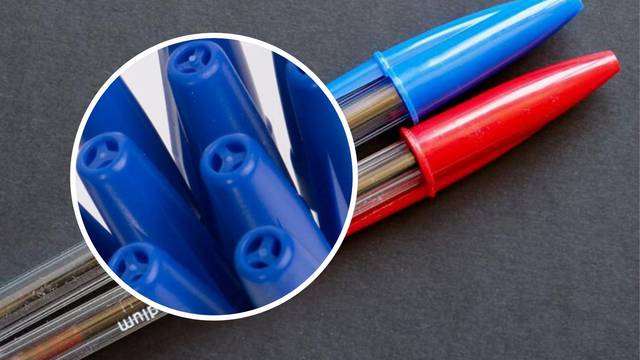 Znate li čemu služi mala rupica na poklopcu kemijske olovke?
