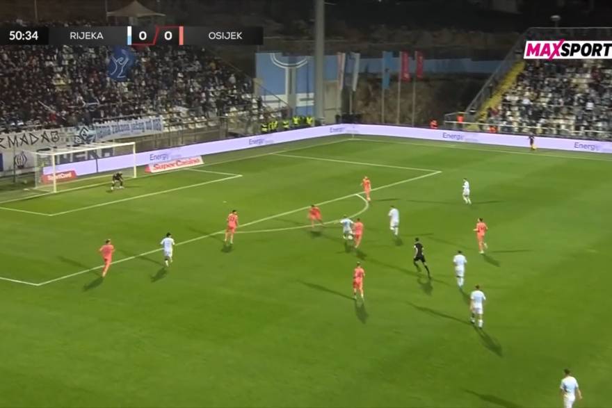 NK Rijeka vs NK Osijek 1:1