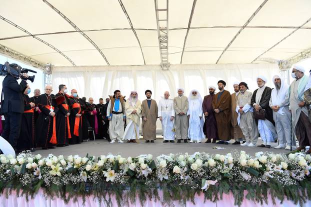 Pope Francis visits Ur during his historic tour in Iraq