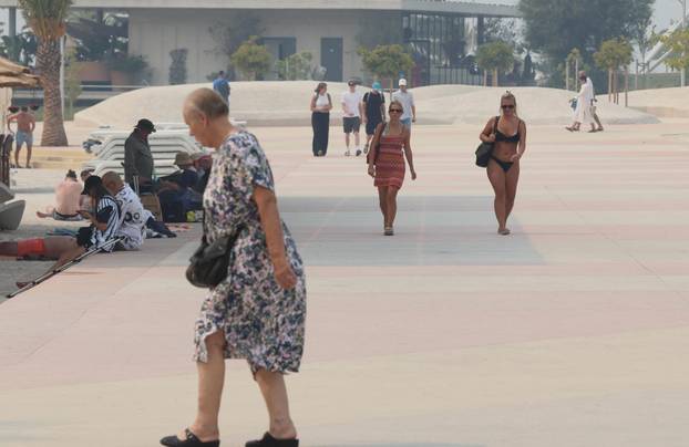 Zadnji trzaji ljeta na splitskim plažama