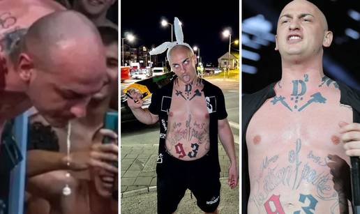 FOTO Ovo je najslušaniji izvođač u Hrvatskoj: Fanovima pljuje u usta, razbija im jaja o glavu...