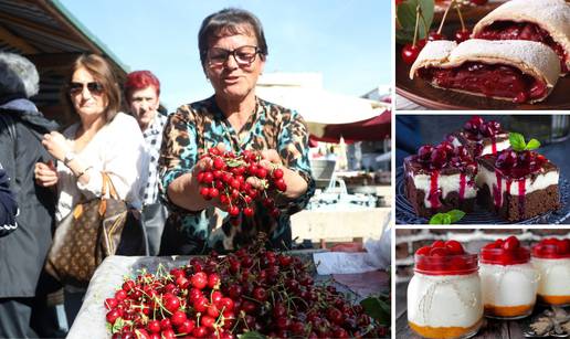 Stigle su prve trešnje na tržnice, evo kolika im je cijena, a tu su i recepti za odlične deserte