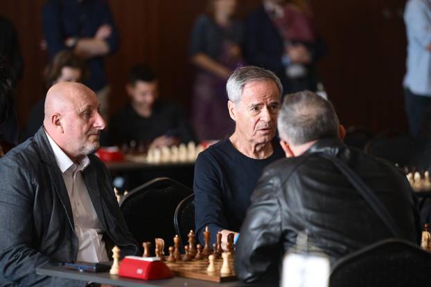 Zagreb: Predsjednik Zoran Milanovic na otvaranju šahovskog turnira Sanjin Španovic