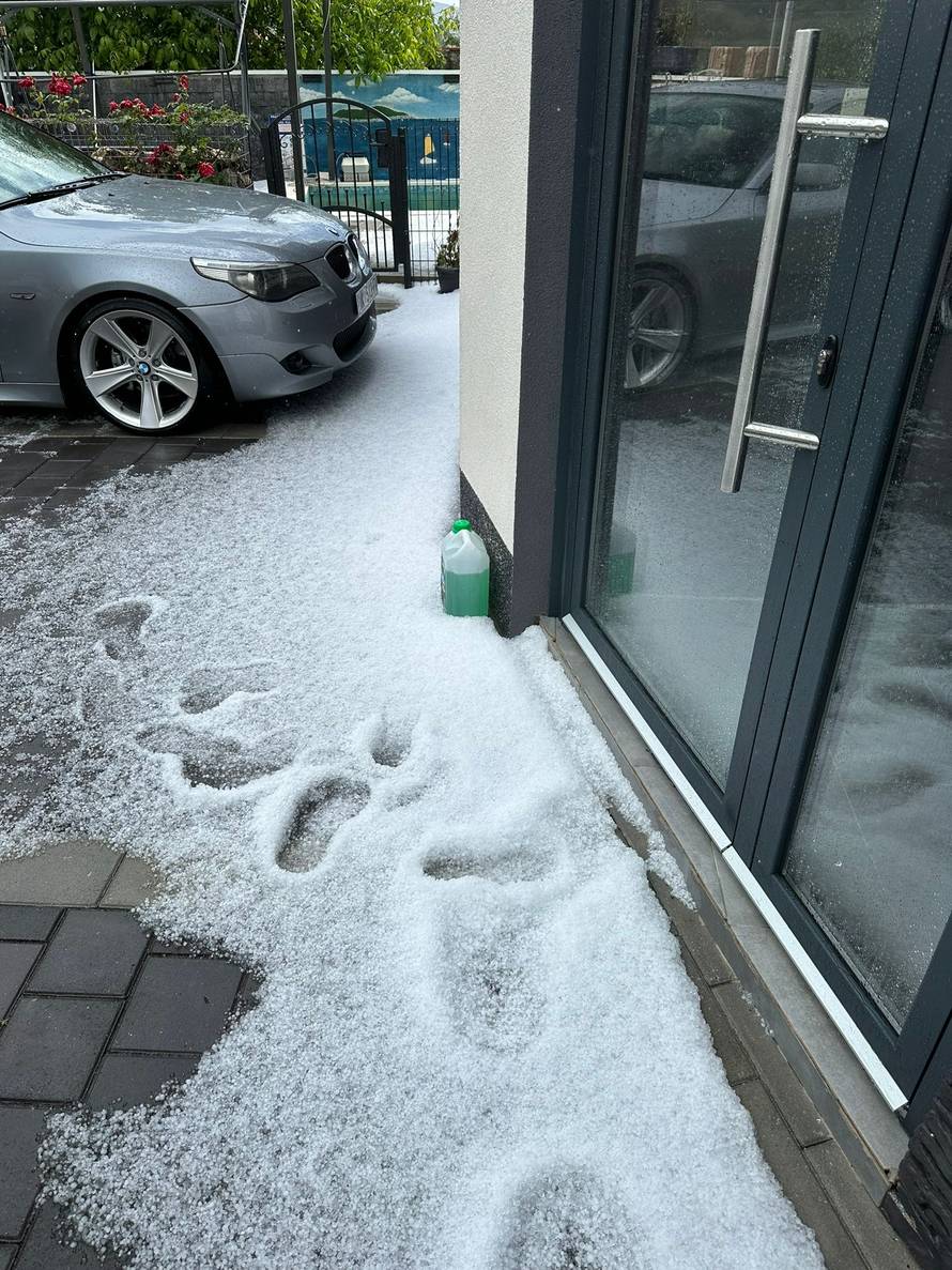 Nevrijeme u Hrvatskoj: Tuča i u Šibeniku, kod Virovitice poplave i obustava  željezničkog prometa
