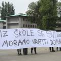 FOTO Ovako je pro&scaron;ao prosvjed zbog napada u ZG &scaron;koli: 'Mi ne smijemo postati Amerika!'