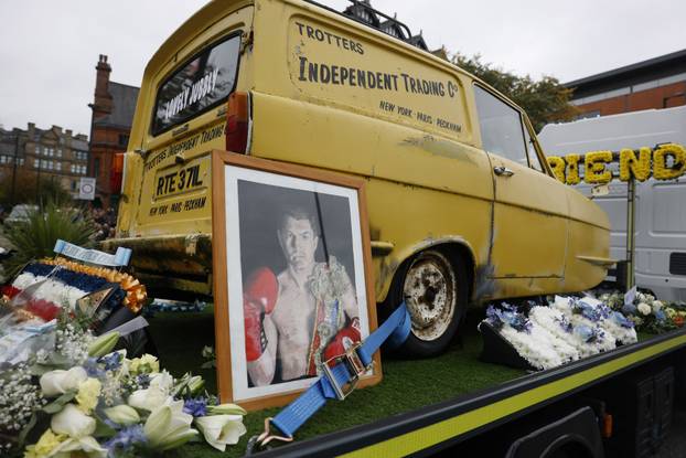 Funeral of former boxer Ricky Hatton