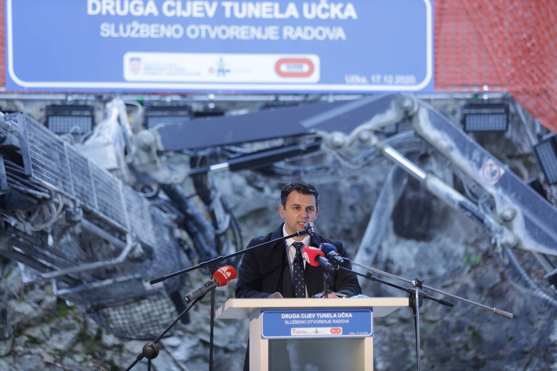Projekt od 1,5 milijardi kuna: Počeli kopati drugu cijev Učke, kroz tunel za tri i pol godine