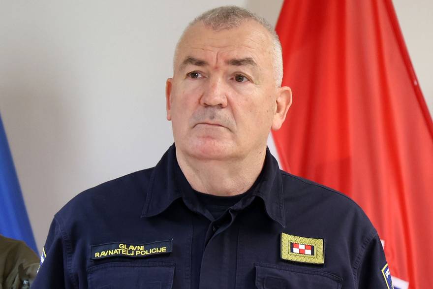 Glavni ravnatelj policije Nikola Milina dao je izjavu za medije