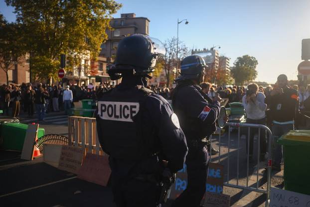 Nationwide day of student protests in France