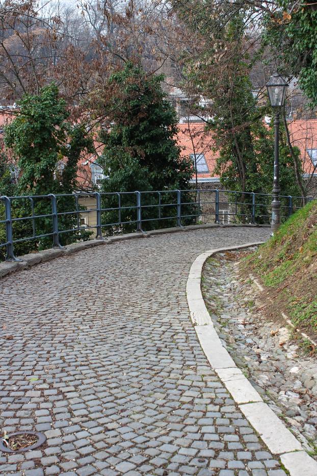 Strossmayer,Promenade,,Zagreb,,Croatia,With,Trees