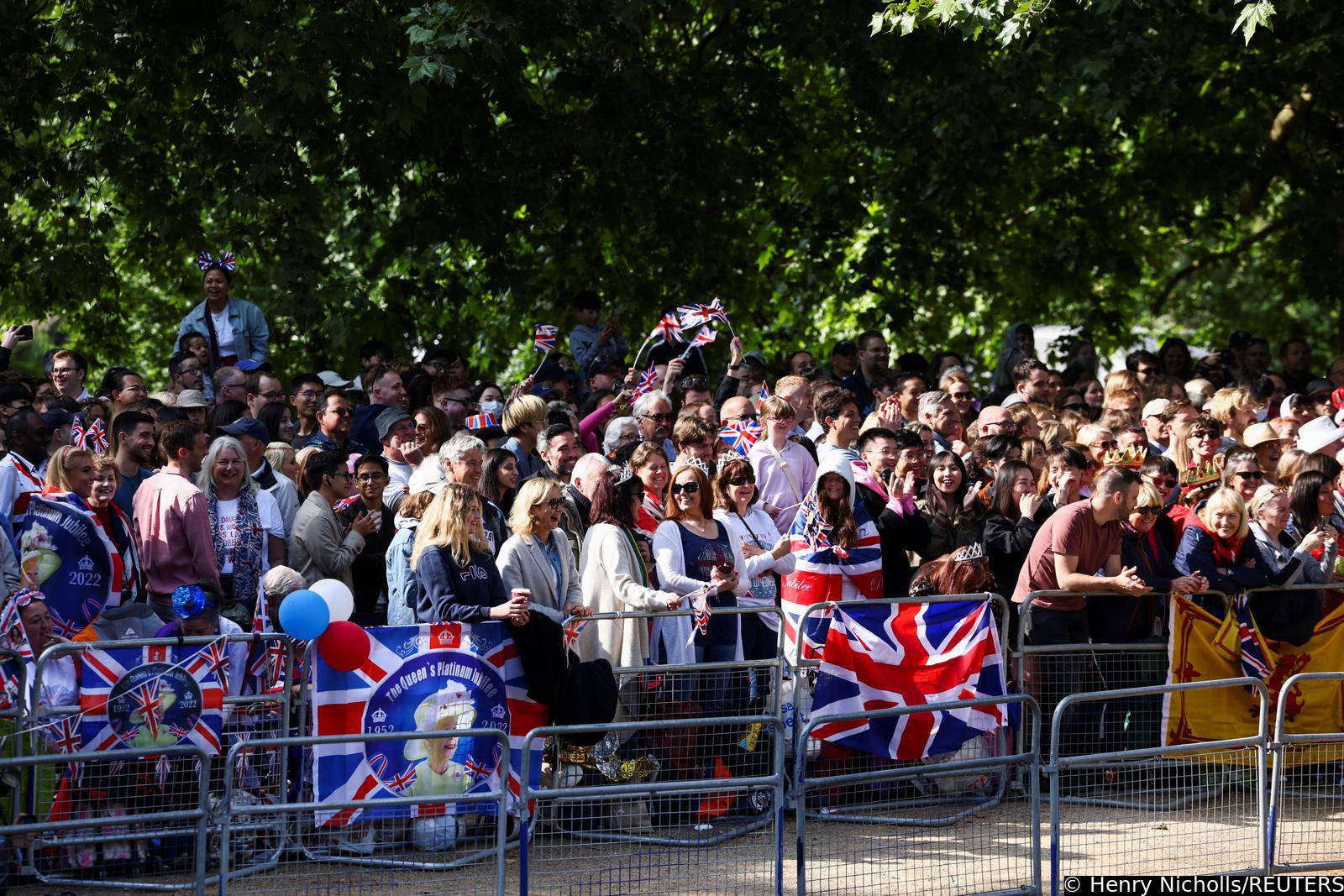 Queen's Platinum Jubilee celebrations in London