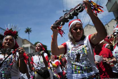 Carnival festivities in Rio de Janeiro