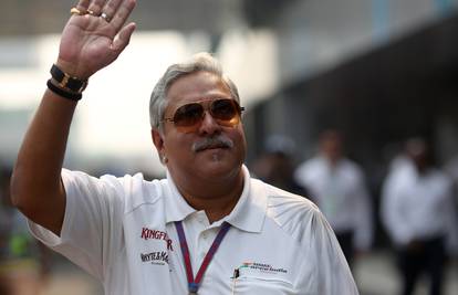 Uhićen vlasnik F1 momčadi i indijski milijarder Vijay Mallya