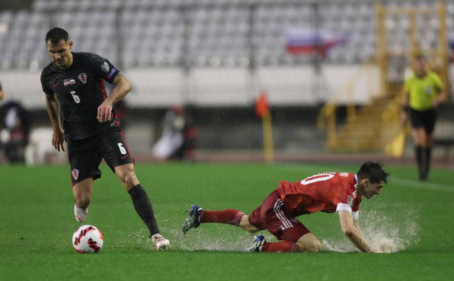 World Cup - UEFA Qualifiers - Group H - Croatia v Russia