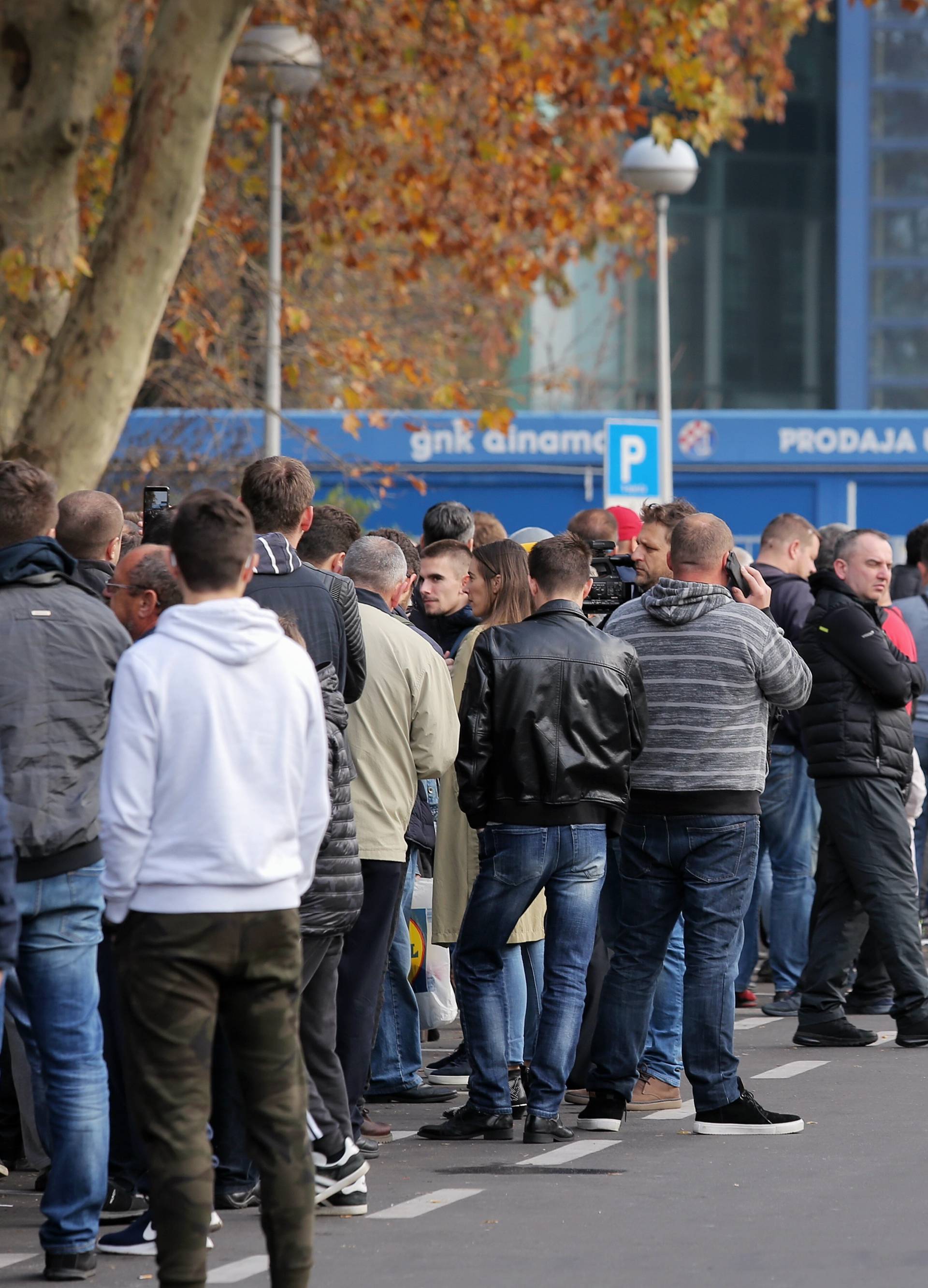 Zagreb: GuÅ¾ve za ulaznice Dinamo - Spartak