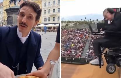 VIDEO Tesla jede ćevape na Trgu bana Jelačića, Stephen Hawking skače salto. Ne, to nije stvarno