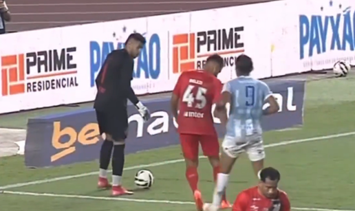 VIDEO Šok u Brazilu nakon što su prvi put primijenili novo nogometno pravilo. Pogledajte