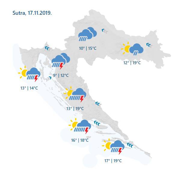 Stiže nova oluja! Crveni alarm upaljen za gotovo cijeli Jadran