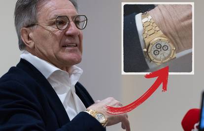 FOTO Bjegunac Mamić  šepurio se sa zlatnim satom na presici. Pogledajte samo koliko košta!