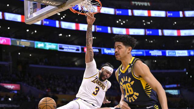 NBA: Indiana Pacers at Los Angeles Lakers