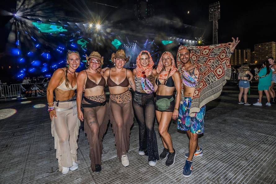 Split: Atmosfera druge večeri Ultra Europe Festivala