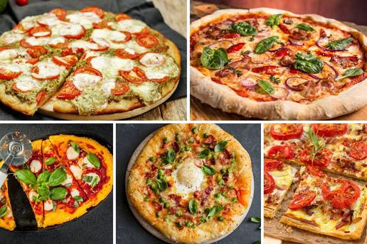 10 domaćih recepata za pizzu:  Za uvijek odlično tijesto i super nadjeve - od klasične do ljute