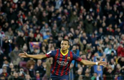 Hat-trick Alexisa Sancheza u uvjerljivom slavlju Barcelone