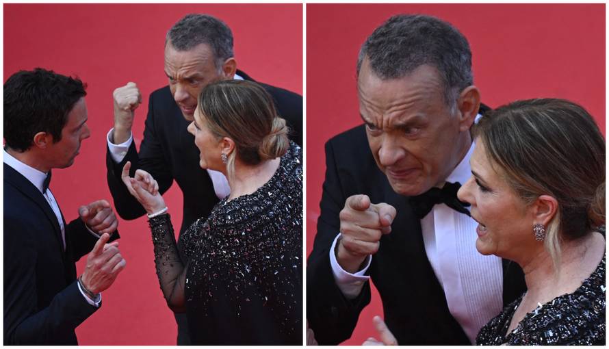 Tom Hanks živčanio na tepihu u Cannesu, oglasila se supruga: 'Nažalost, to ne prodaje priče'