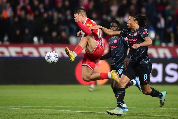 Beograd: Na rasprodanoj Marakani Zvezda ugostila Manchester City u 6. kolu skupine G Lige prvaka 