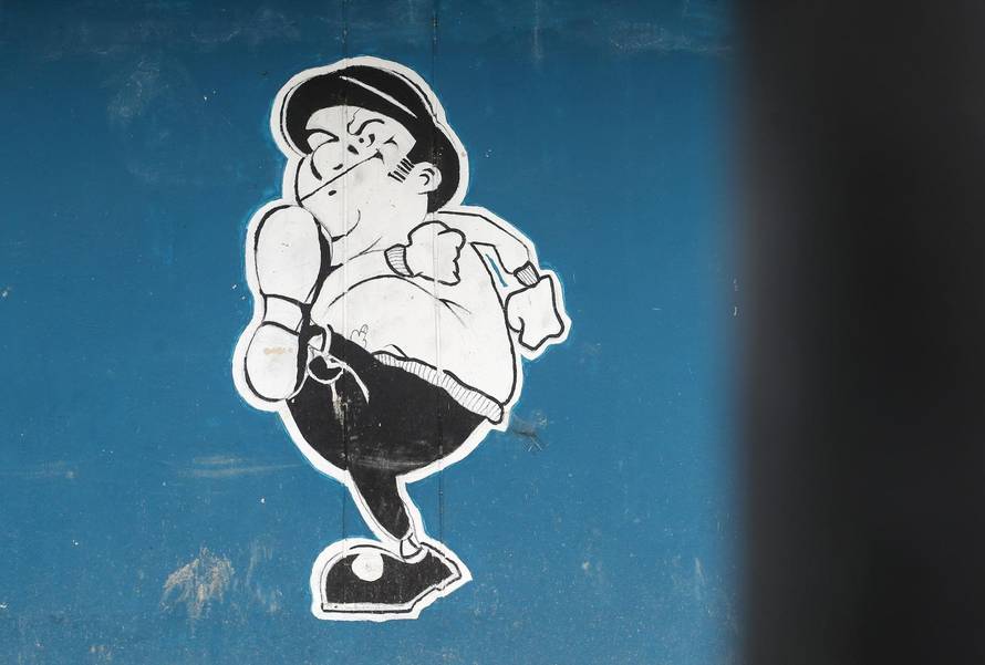 Zagreb: Murali i grafiti Bad Blue Boysa posvećeni Dinamu