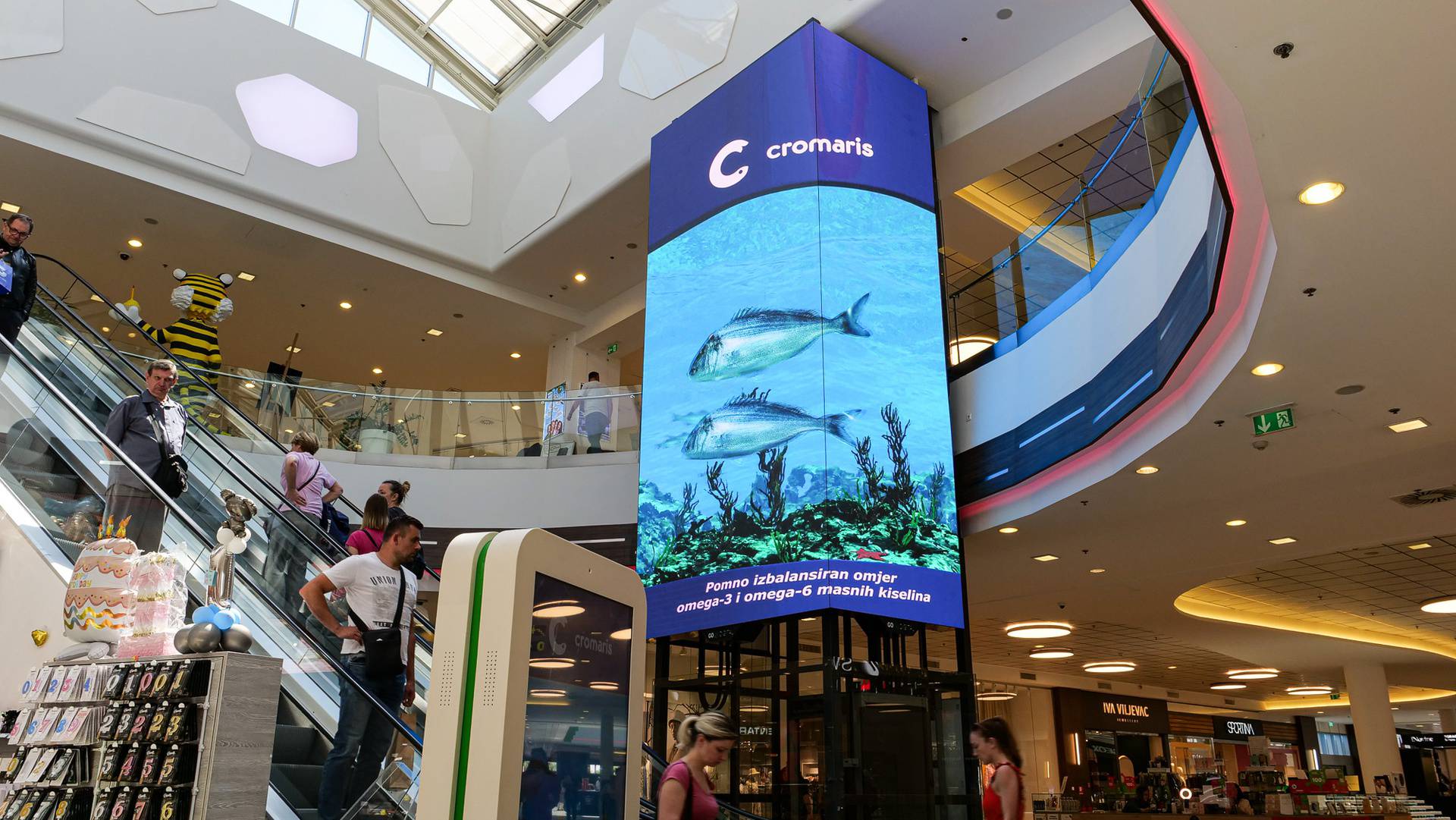 Orada i brancin zaplivali u najvećem zagrebačkom 3D akvariju