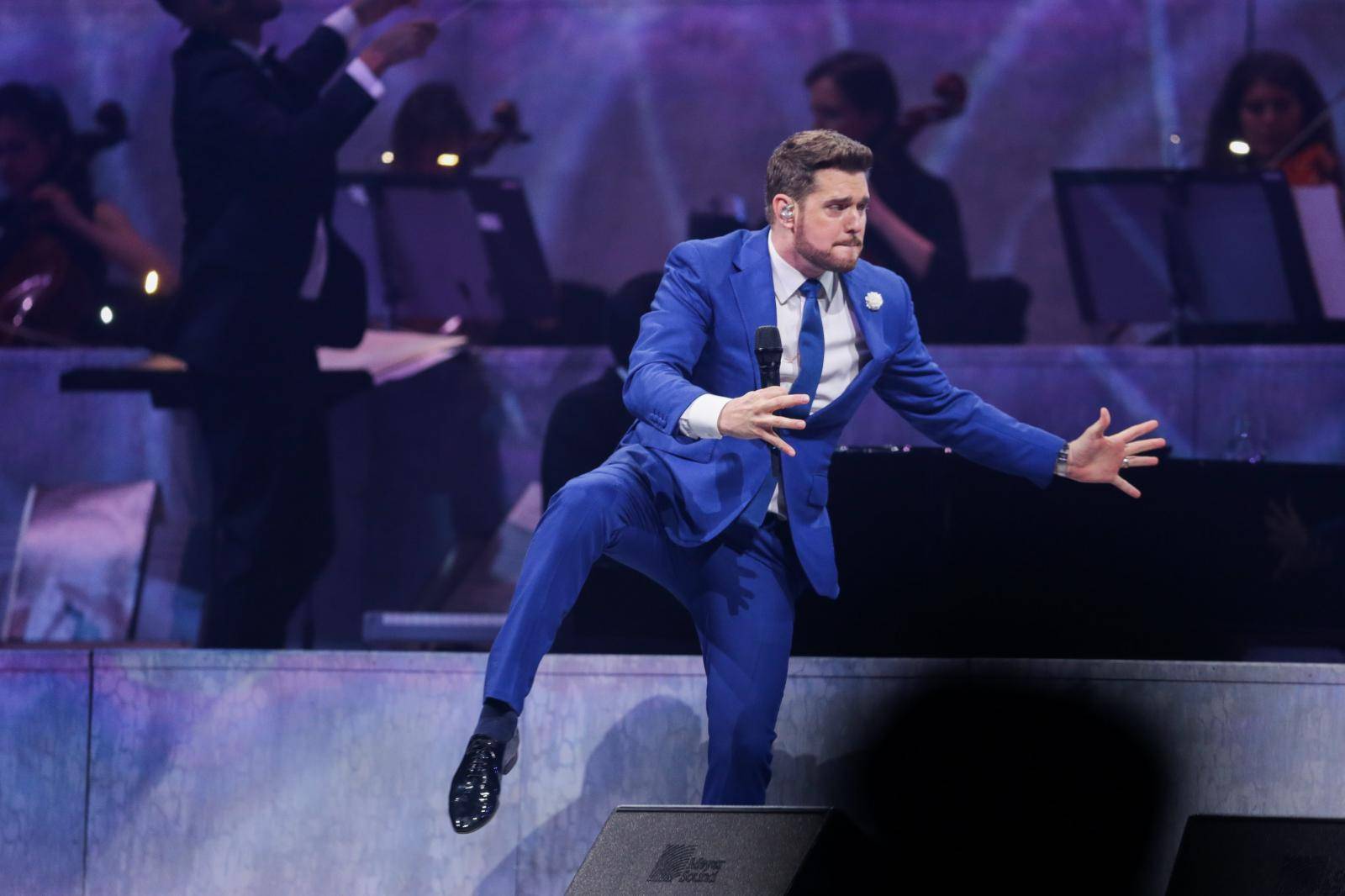 Bublé nastupio u Areni: 'Hvala što ste došli, ja sam poluhrvat'