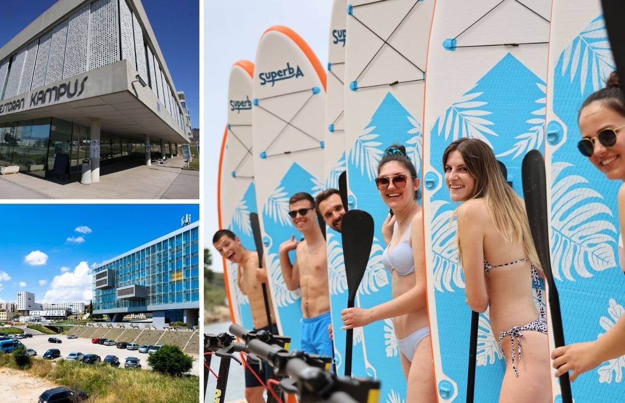 Nevjerojatno: Splitski studenti dobili su SUP-ove, bicikle i romobile da se odmore od ispita