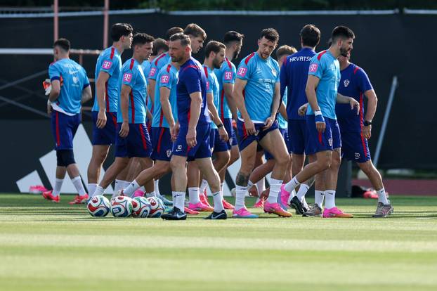 Alexandria: Trening hrvatske nogometne reprezentacije u trening kampu Biskupske gimnazije