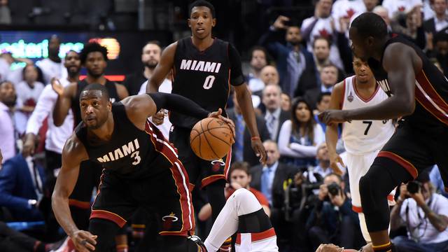 NBA: Playoffs-Miami Heat at Toronto Raptors