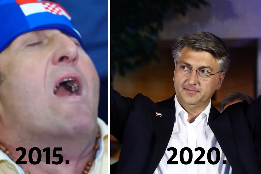 Kako je izgledao HDZ dernek 2015., a kako 2020. godine