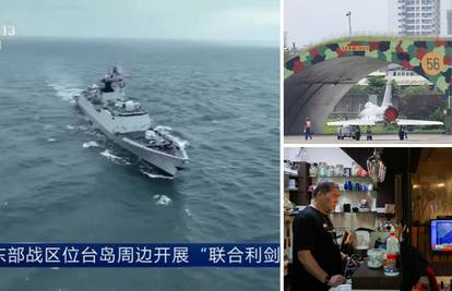 VIDEO Kinezi su okružili Tajvan, počele su vojne vježbe: 'Ovo je kazna za separatističke poteze'