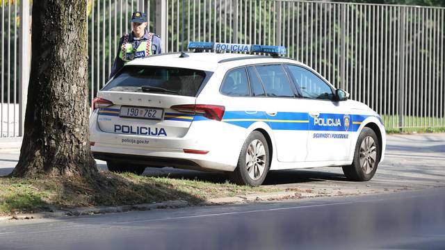 Zagreb: Policija ispred Općinskog kaznenog suda u Ilici uoči suđenja Marku Franciškoviću