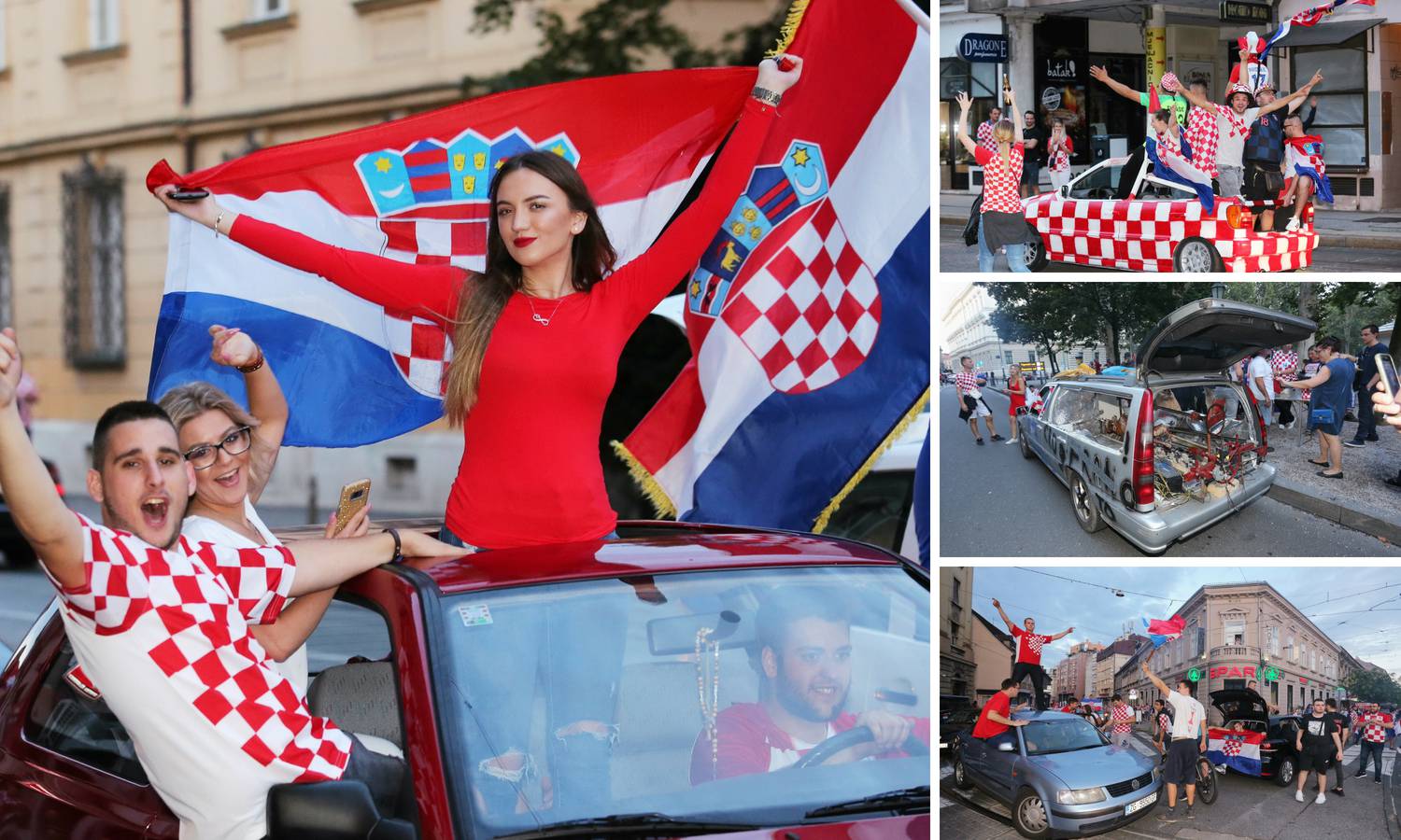 Opet vozio odojakmobil: Tisuće Zagrepčana slavile na ulicama