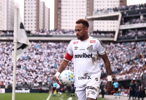 Brasileiro Championship - Santos v Coritiba