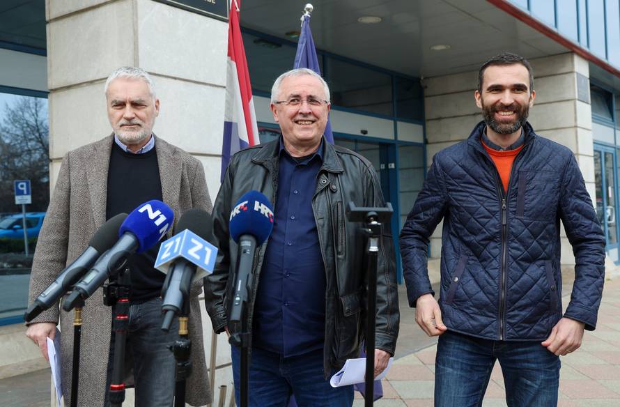 Zagreb: Tri obrazovna sindikata održala su konferenciju za medije