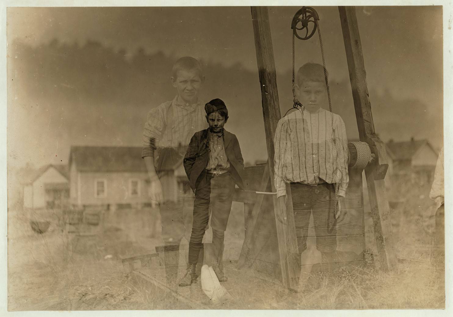 Jezivi portreti djece prisiljene na težak rad s početka 20. st