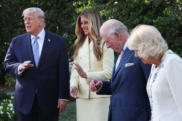 Britain's King Charles and Queen Camilla in the United States for state visit